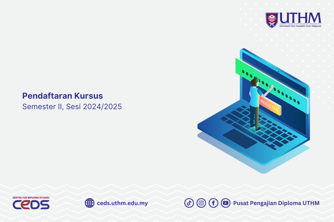 Pendaftaran Kursus Semester II, Sesi 2024/2025