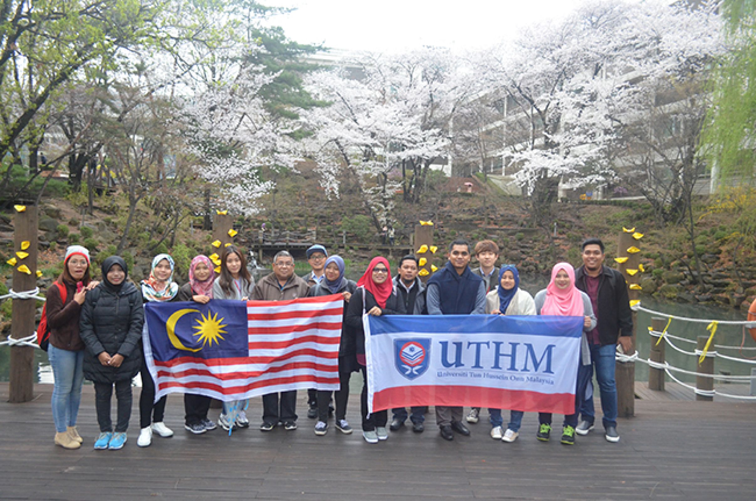 Penuntut UTHM Timba Pengalaman di Korea Selatan