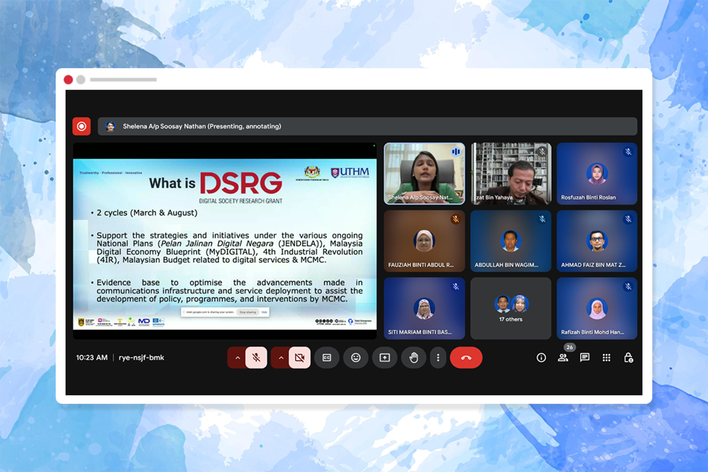 Sesi Perkongsian Eksklusif Strategi Menawan Geran Suruhanjaya Komunikasi dan Multimedia Malaysia