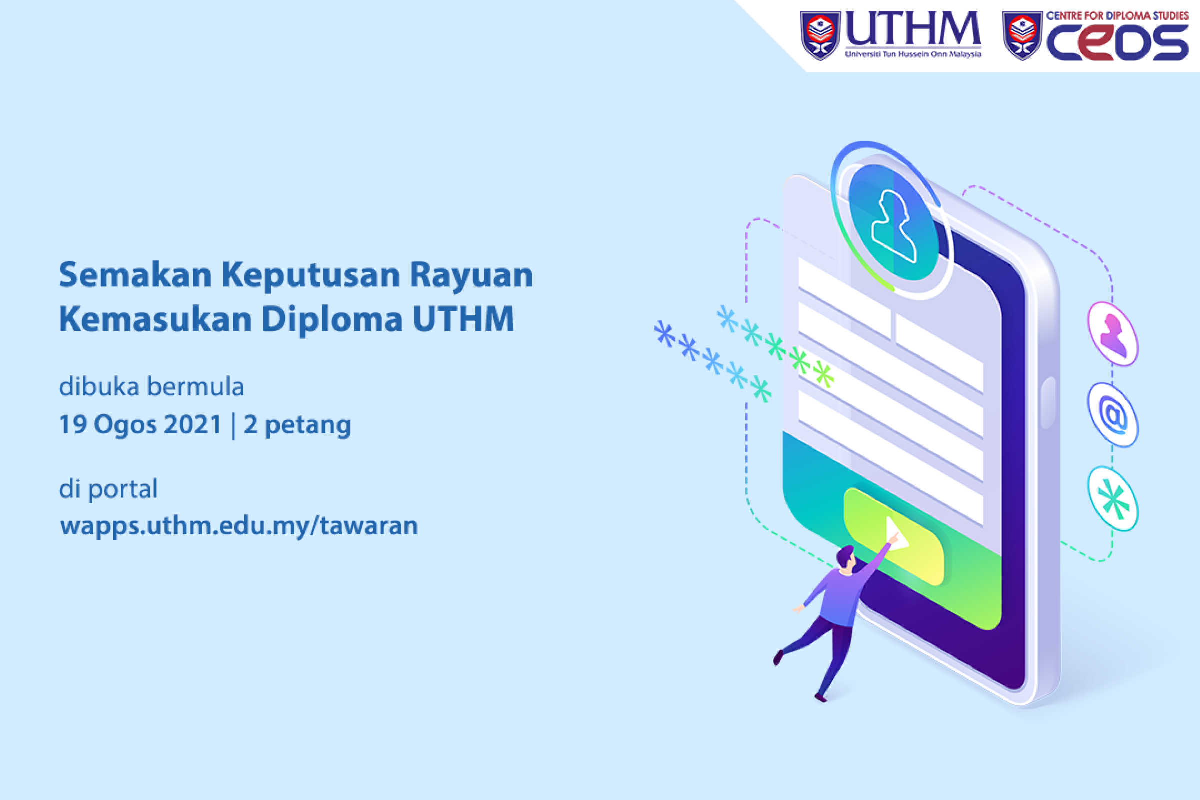 Semak Keputusan Rayuan Kemasukan Diploma Sesi 2021/2022