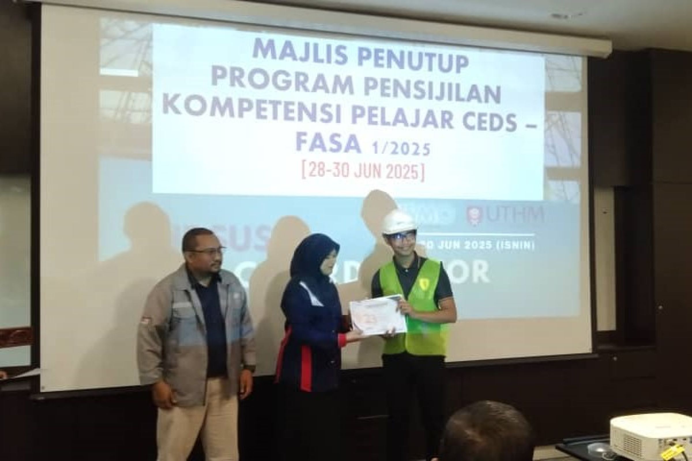 Program Persijilan Kompetensi Pelajar CeDS Fasa 1/2025: Perkasa Kemahiran OSH-C Dalam Kalangan Pelajar